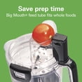 thumbnail image 4 of Hamilton Beach Stack & Snap Duo Food Processor, 14 Cup Capacity, 4 Cup Mini Bowl, 500 Watts, Black, 70586C, 4 of 4