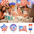 thumbnail image 2 of 4th Of July American Flag Balloons Star Balloons Independence Decory Day, 2 of 8