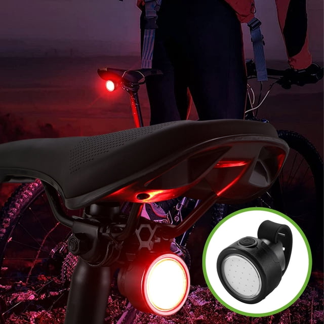 Dvkptbk Plastics Bicycle Lights Bicycle Lights Mini Multifunctional Mountain Bike Headlights Road Bike Taillights Outdoor Riding Accessories Bicycle Accessories