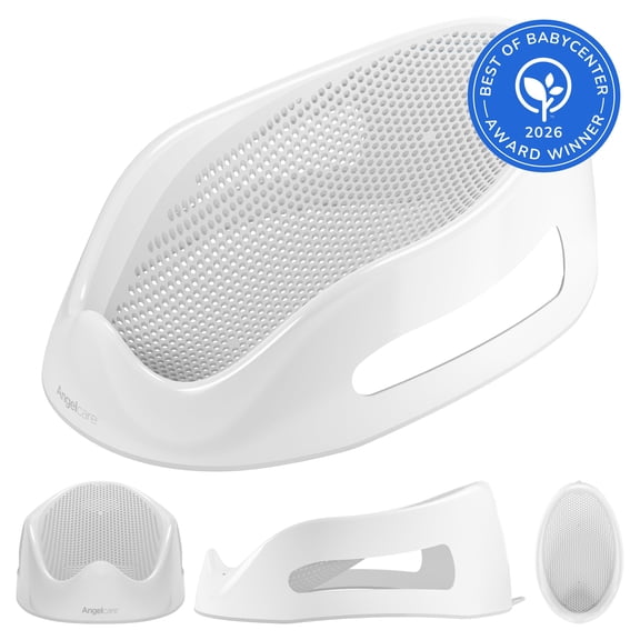 Support de bain Angelcare pour nouveau-né 0-6 mois - Gris