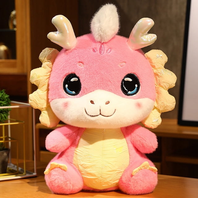 New Year Doll Toy, Spring Festival Tang Stuffed Toy, Traditional Design, Cotton Filling, Machine Washable, Safe Fabric, Festive Decoration, Cultural Transmitter, Gift for Kids