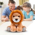 thumbnail image 1 of CREATITOY 1 Pc Lion Plush Figurine - Cute Home Decor & Kids Toy Accessory, 1 of 5