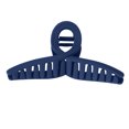 thumbnail image 3 of Hair Clamps, Acetate Sheet Non Slip Hair Claw Clips Fix Hair  For Face Washing For Cooking For Makeup Navy Blue, 3 of 8