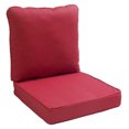 thumbnail image 1 of Coussin de siège profond hometrends en rouge, 1 of 2