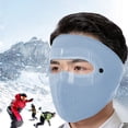 thumbnail image 1 of Winter Warm Windproof Coldproof Mask For Men And Women Outdoor Cycling Ash Proof Goggles Mask Washable, 1 of 6