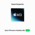 thumbnail image 4 of Open Box - Apple MacBook Pro (Fall 2023) 14.2" Laptop - Space Black (Apple M3 Pro / 18 GB RAM / 1 TB SSD / MacOS), 4 of 4