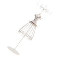 thumbnail image 2 of ZLight Elegant Jewelry Display Stand Rack Necklace 3 Steel Hanger Bracelet Earrings Coffee, 2 of 6