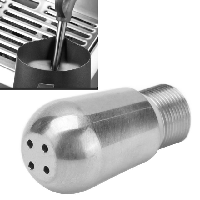 Mousseur à Lait pour Barresetto BAE01 BAE02 Machine à Café, Acier Inoxydable, Fonction Puissante