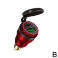 thumbnail image 1 of For BMW Ducati Motorcycle QC3.0 USB PD Charger Hella DIN Plug-Socket A W6N8, 1 of 6