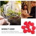 thumbnail image 2 of MOVTOTOP 10Pcs Mini Helmets Creative Mini Helmet Red Color for Imaginative Play Entertainment Decorative Use by Children, 2 of 8