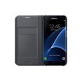 thumbnail image 2 of Samsung Flip Wallet Case for Galaxy S7 Edge in Black, 2 of 4