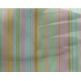 thumbnail image 3 of oneOone Georgette Viscose Fabric Multicolor Stripe Print Fabric BTY 42 Inch Wide, 3 of 3