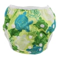 thumbnail image 2 of Reusable Baby Swim Diaper Adjustable Summer Mesh Cartoon Swimming Nappy Pants Tortoise, 2 of 8