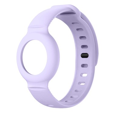 Leutsin Étui de Protection Localisation Anti-Perte en Silicone avec Boucle pour Étui AirTags