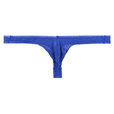 DPTALR Hommes Décontracté Uni Aguichant sous-Vêtements Ultrabook Taille Basse String Sans Coutures