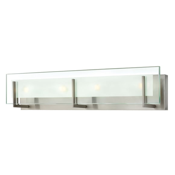 Hinkley 5654BN Latitude 26" 4-Light Vanity Light, Brushed Nickel, Wall Lamp
