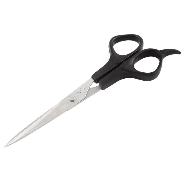 Professional Barber Edge Right-Handed Hair Cutting Shears Scissors Salon Black