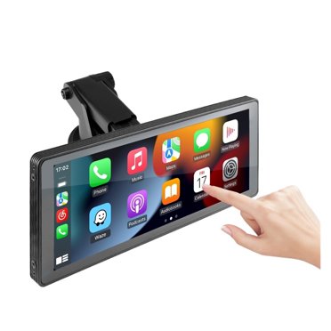 Moniteur Portable Sans Fil IPS 9 Pieds' Carplay Auto Full HD à Écran Tactile, Radio de Voiture, Lecteur Vidéo Multimédia, Images Claires
