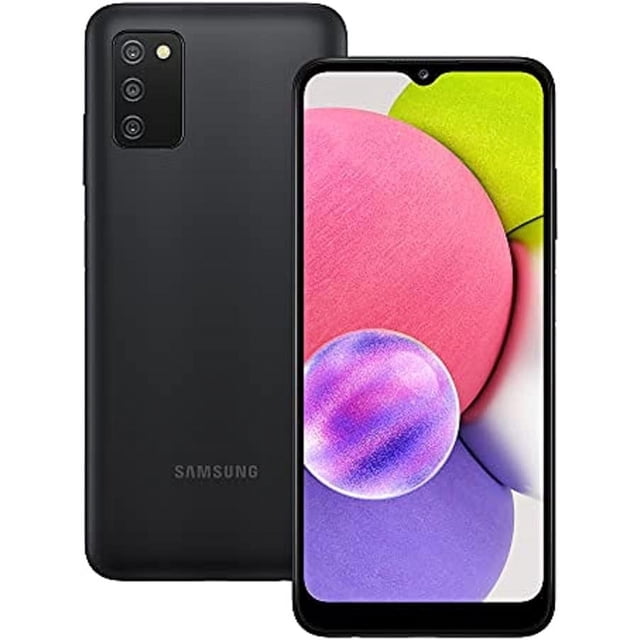Téléphone Intelligent Déverrouillé Restored Samsung Galaxy A03s 32 Go comme Neuf. Doté d'Un Écran HD+ TFT Infinity-V de 6,5 Pouces avec Résolution 720 x 1600 et Format d'Image 20:9. Comprend une triple Caméra Arrière avec Objectif Grand-Angle 13MP, macro 2MP et Objectif Profondeur 2MP. Alimenté par Android 11, One UI 3.1 Core, CPU 1,8 GHz, RAM 3 Go et Batterie 5000mAh avec Charge Rapide 18W. Idéal pour le Multitâche, la Navigation