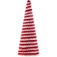 thumbnail image 1 of Northlight Arbre de Noël Tourbillonnant en Forme de Canne à Sucre - 10.5 Pouces - Rouge et Blanc, 1 of 6