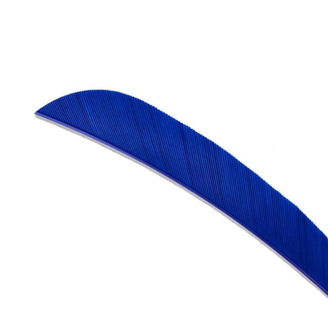 Langgg 12 Pieces Archery Hunting Arrow Feather Fletching Right Wing Fletches 4 inch Dark Blue