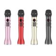 thumbnail image 2 of L-598 Handheld K Song Microphone Wireless Bluetooth Microphone Pocket KTV Mic Bluetooth Speaker Workhe, 2 of 9