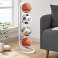 thumbnail image 4 of Danhjin Ball Stand The Second Floor Basketball Stand Is A Storage Rack for Balls-a Basketball Stand-and A Frame Storage Basket, 4 of 9