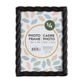 thumbnail image 1 of DesignOvation Saltana 5" x 7" Braided Black Tabletop Picture Frame, 1 of 9
