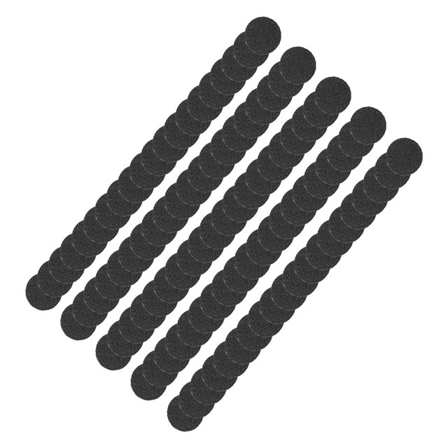 Disque de Papier de Verre de Remplacement, 100 Pcs Disques de Verre de Remplacement Tampons de Verre Outil de Retrait des Callosités Conçu pour Durer