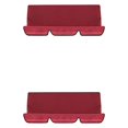thumbnail image 2 of Decodeary Anti-scalding And Heat Insulation Sturdy And Durable Swings Cushion Covers wine red 2Set, 2 of 6