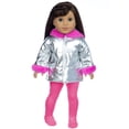 thumbnail image 1 of DPTALR Clothes For Baby Dolls 43 Cm Coat 18 Inch Girl Doll Down Jacket Doll Trouser, 1 of 7