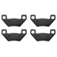 thumbnail image 2 of KMG Front Brake Pads Compatible with 2011 Arctic Cat 650 H1 - Non-Metallic Organic NAO Brake Pads Set, 2 of 4