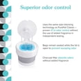 thumbnail image 4 of PurePail Go Travel Diaper Pail, White, 4 of 6