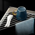 thumbnail image 4 of Triangular Coil Drying Rack Triangular Coil Drying Rack Kitchen Drain Triangular Dish Drying Rack Triangular Dish Drying Rack Sink Angle 304 Stainless Steel, 4 of 8