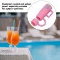 thumbnail image 4 of Decorative Dustproof Splashproof  Reusable Party Shopping Travel Camping Straw Cover Straw Covers, 4 of 8
