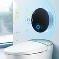 thumbnail image 4 of Smart Home Air Purifier with True HEPA Filter, 3-Stage Filtration System, 28dB Quiet Operation, USB/Type-C Powered, Auto Mode with Child Lock, Compact 8.5" Design for Bedroom Office Travel, 4 of 8