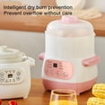 thumbnail image 3 of Electric Stew Pot, 1 L Appointment Timing Smart Prevent Dry Burning Ceramic Electric Soup Pot, Small Slow Cooker  Small   Kitchen Appliance for Home, 3 of 7