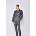 thumbnail image 4 of Chemise en Cuir Noire pour Femme, 4 of 9