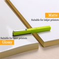 thumbnail image 2 of 200 Sheets A4 White Self Adhesive Waterproof Sticker Label Glossy Paper for Inkjet Printer Copier, 2 of 7