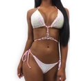 thumbnail image 1 of Ensemble Bikini Rehausseur à Paillettes et Strass pour Femmes, 1 of 2