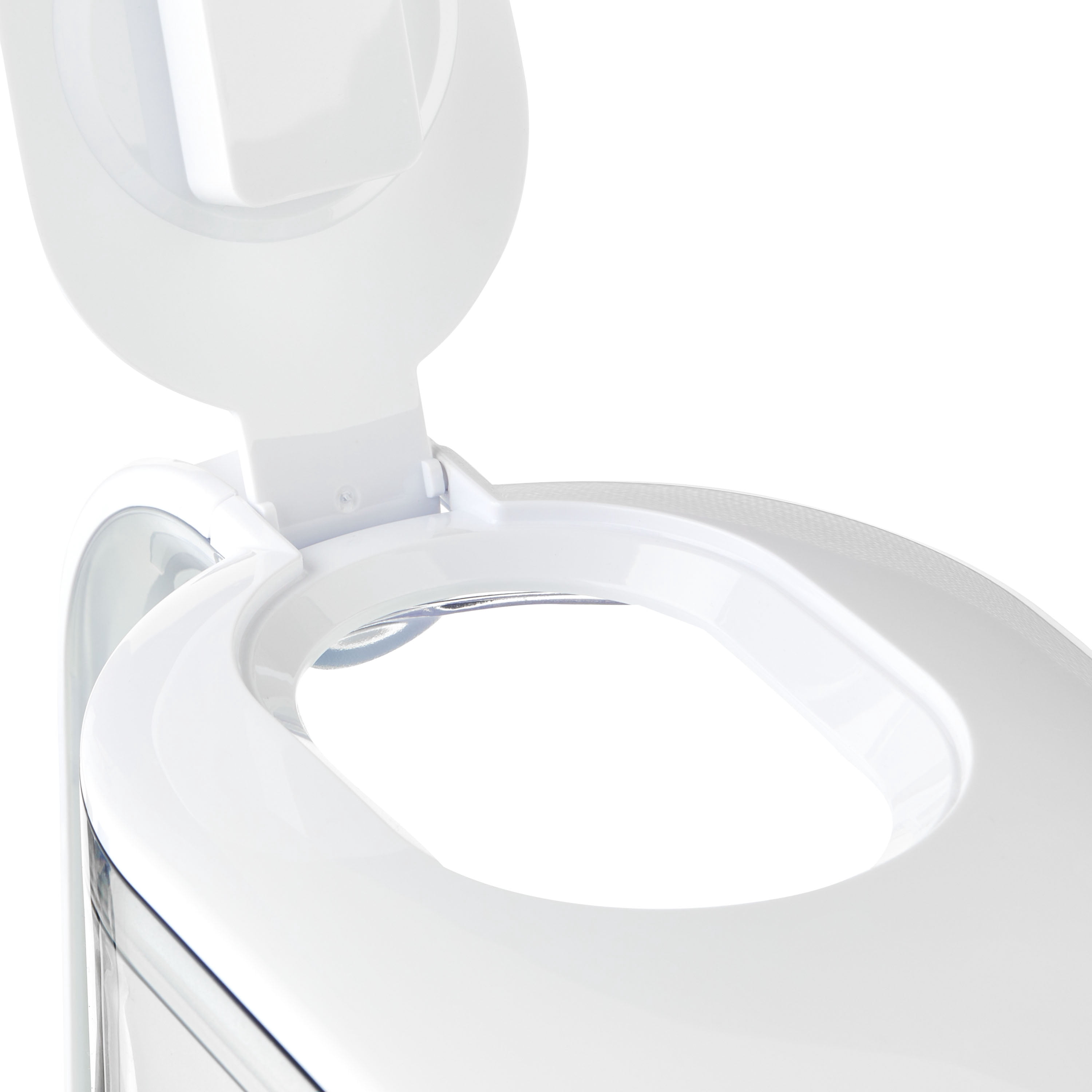 Pichet filtreur à eau Great Value, série 7 tasses, couleur blanche, sans BPA, compatible avec les filtres Brita, certifié NSF, indicateur minuteur numérique, HS528