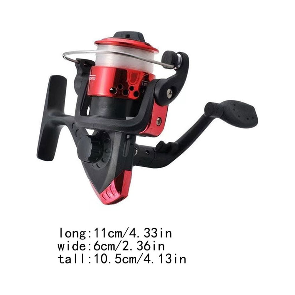 Moulinet de Pêche Spinning Pliable Rapport de Démultiplication 5.1:1 Rivière Fournitures d'Équipement de Rivière Eau Douce Eau Salée Ligne de Moulinet Baitcasting Outils d'Équipement de Poisson Rouge