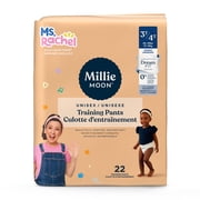 Millie Moon Ms Rachel Training Pants, Size 3T-4T, 22 Count
