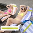 thumbnail image 4 of Elastic Beach Chair Towel Straps Secure Binding Bands For Sand Days At The Shore Stretch Silicone Towel Clips For Pool And Cruise Chairs, 4 of 5