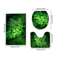 thumbnail image 3 of Chmadoxn Bathroom Rugs, Rugs for Living Room, Area Rug, Bath Mat Toilet Floor Mat U-shape Foot Mat Bathroom Bathroom Mat Printing Modern Mat Toilet Door Mat Three Sets carpeting carpeting, 3 of 7