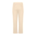 thumbnail image 4 of LIBRCLO Sweatpants Men Baggy Joggers Straight Leg Sweat Pants Mens Sweatpants Open Bottom, Beige 3XL, 4 of 5