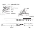 thumbnail image 4 of Travel Telescopic Fishing Rod And Reel Retractable Folding Portable Poles, 4 of 4