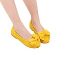 thumbnail image 3 of Letimco Sandales Filles Liquidation Rentrée Scolaire Chaussures Enfant Enfant Bébé Filles Unies Nœud Étudiant Simples Souples Danse Chaussures Princesse, 3 of 9