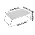 thumbnail image 3 of Portable Aluminum Folding Camping Table for Picnic and Outdoor Use, 3 of 8
