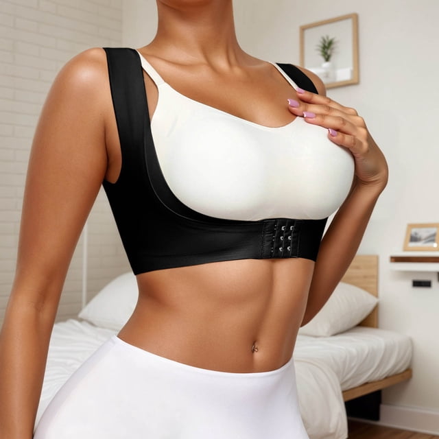 Seamless Shapewear Top with Front Closure Front Support for Slouching Prevention Everyday Comfort Women’s Shaping Wear